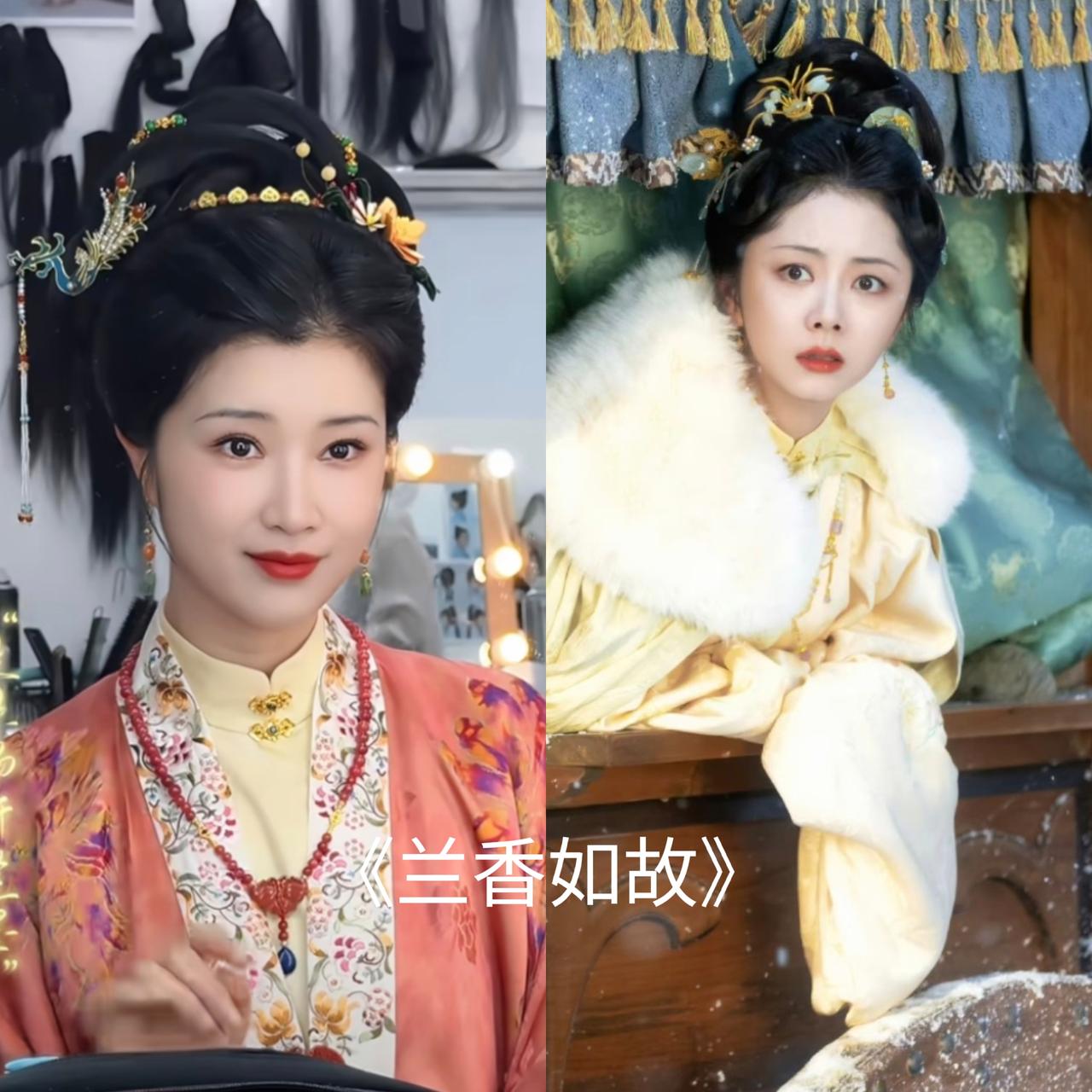 谭松韵和奚望是好朋友，两人二搭了25年时，两人合作过《我的山与海》。这是年代剧