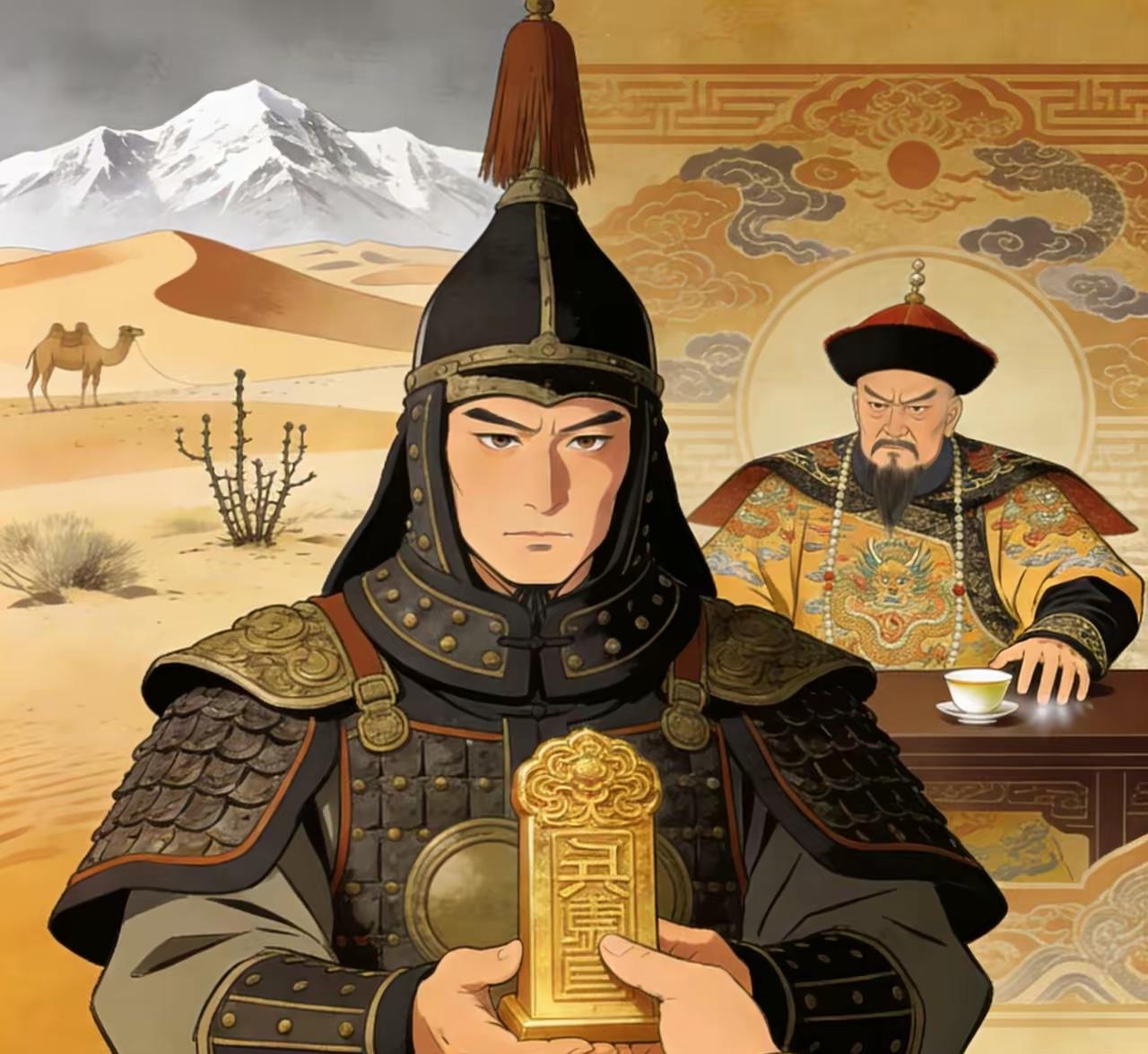 年羹尧被赐死后，西北的兵符交到了岳钟琪手里。雍正当着满朝文武拍桌子：“谁再参岳钟