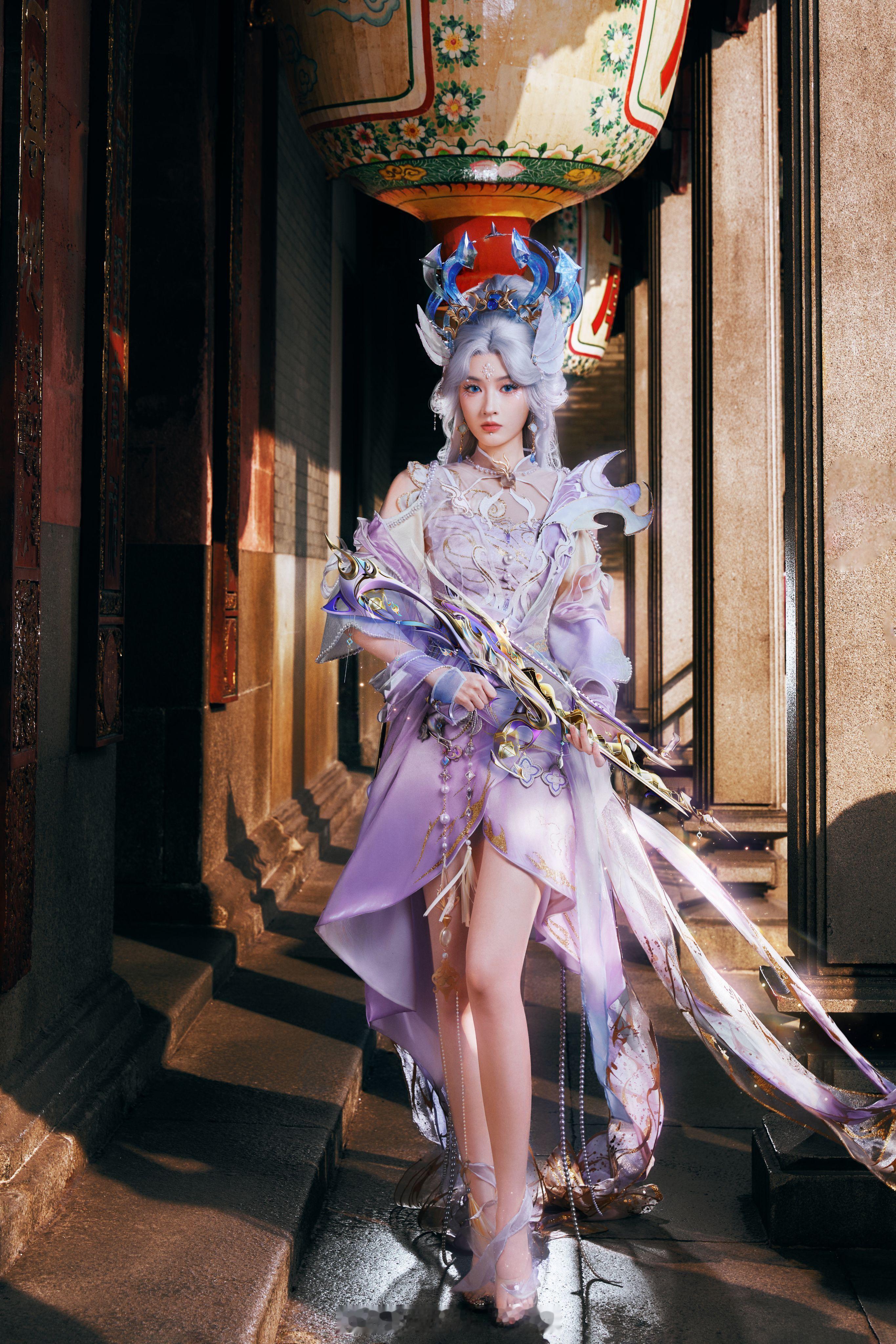 不得不说，王玉雯适合这种仙气温柔又带点飒的角色了。王姐把灵驹仙姬的氛围感稳稳拿捏