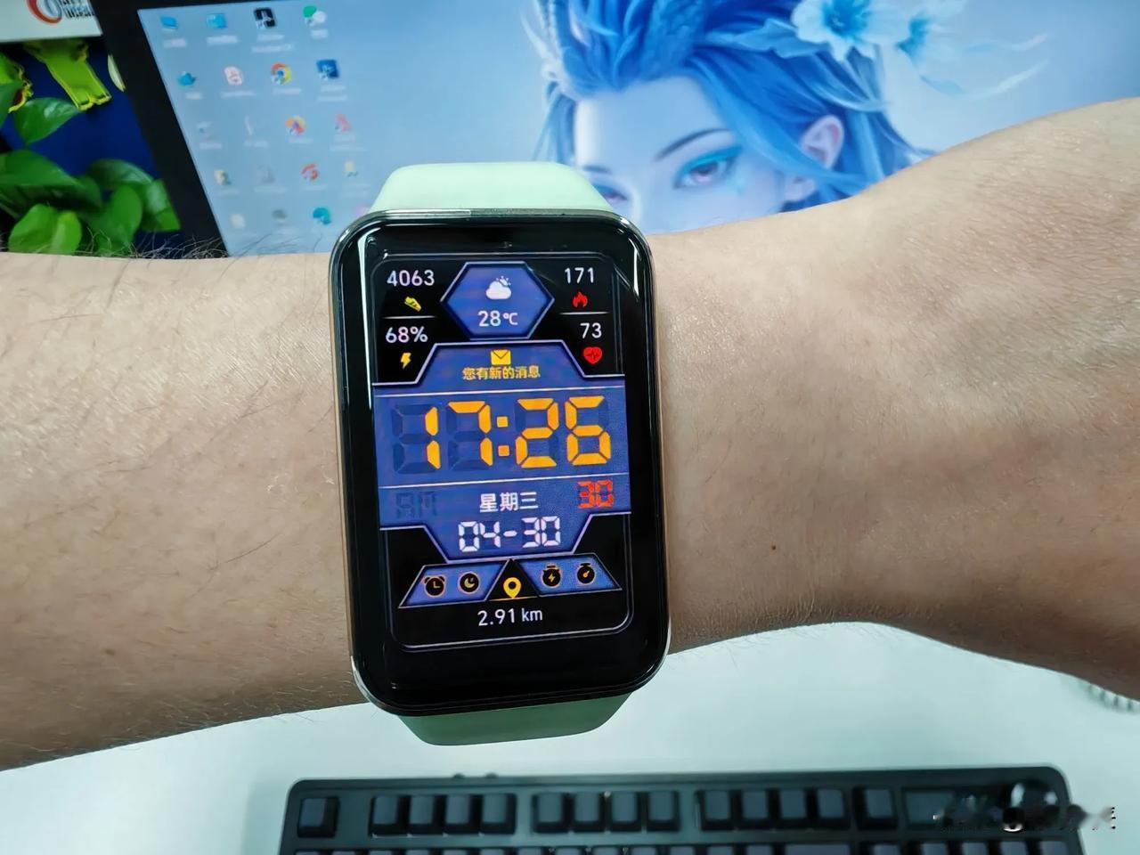 也没人告诉我荣耀手环10的续航这么离谱啊？？？之前一直习惯了戴智能手表，续航