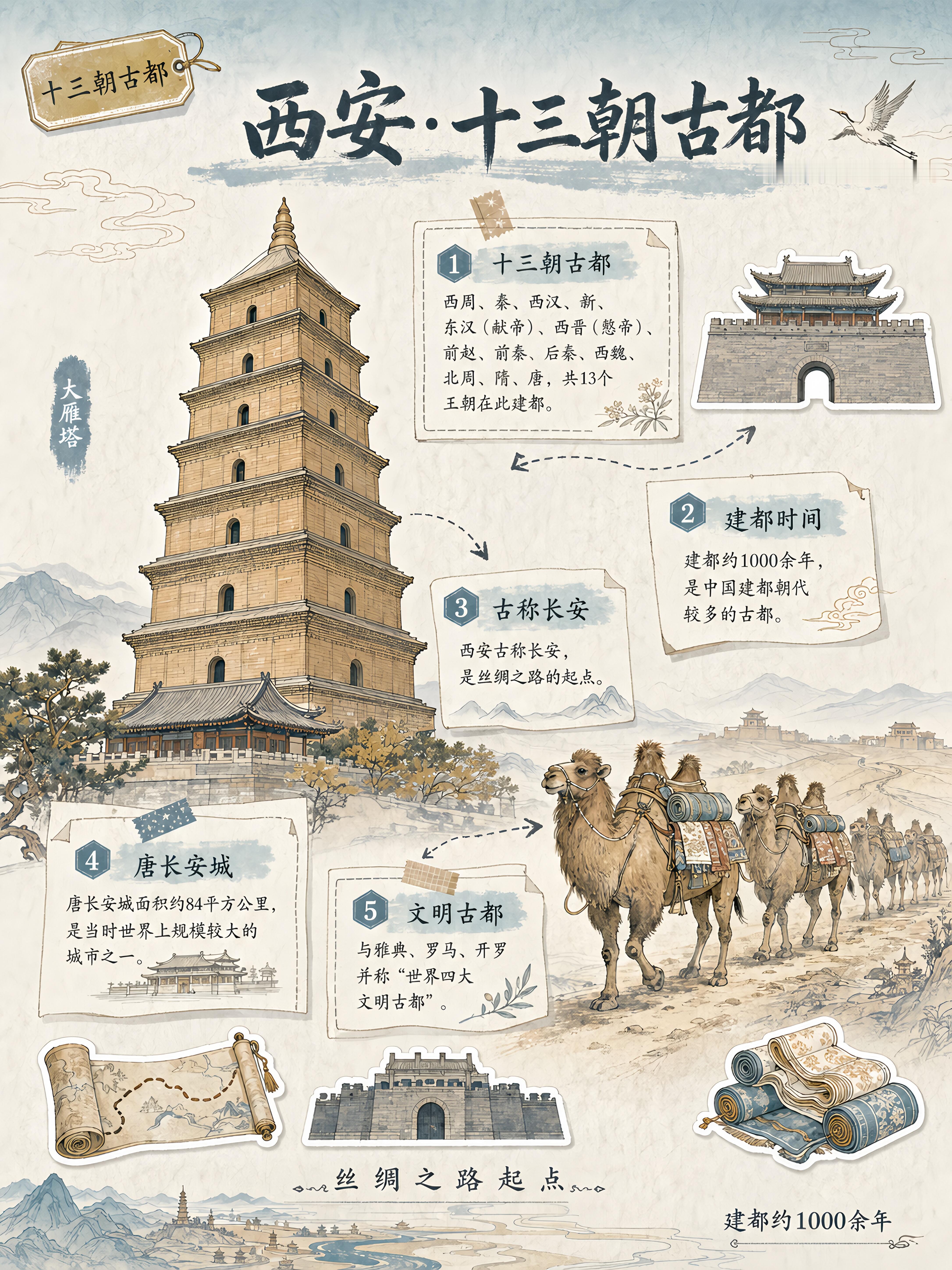 中国十大古都图鉴，哪座城建都朝代更多？