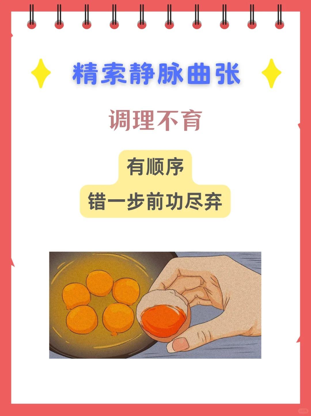 精索静脉曲张，调理不育有顺序！