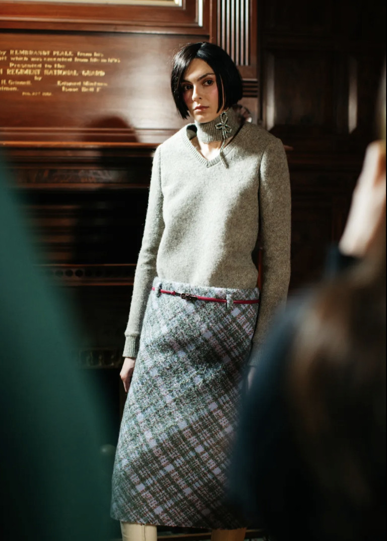 MarcJacobs2026年秋冬秀安娜.温图尔现身秀场时装周纽约时装周