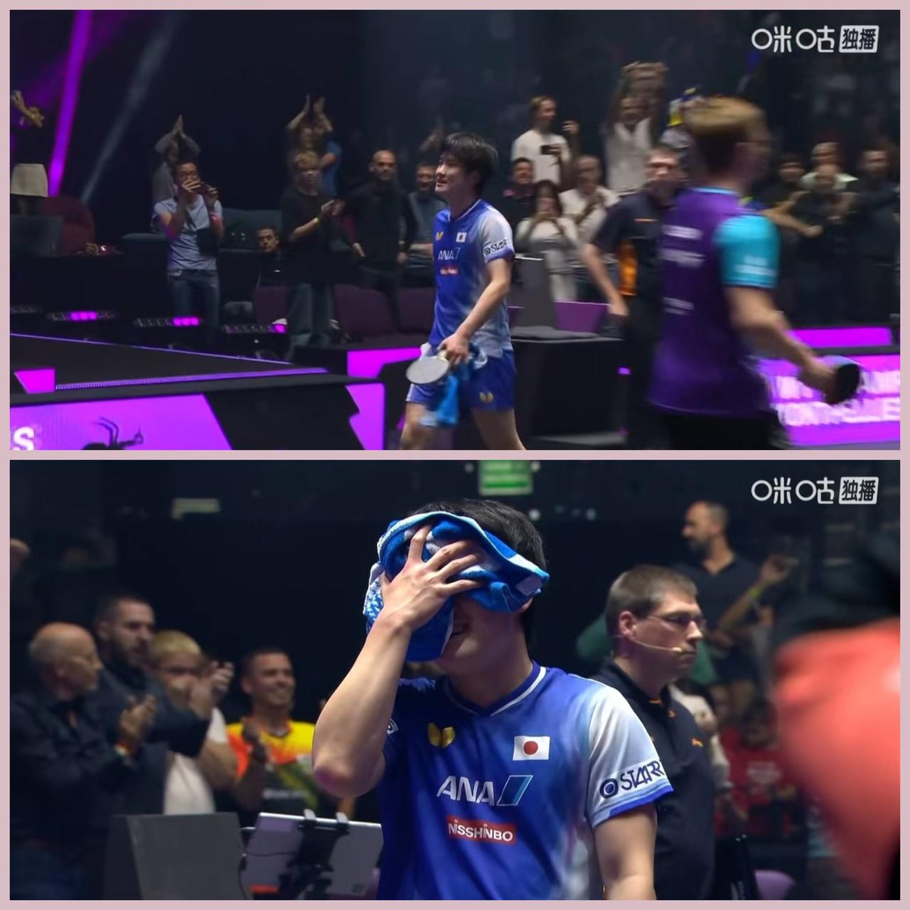 "日乒一哥”张本智和手握优势,却又惨遭惊天大逆转。张本智和世界排名第四,被