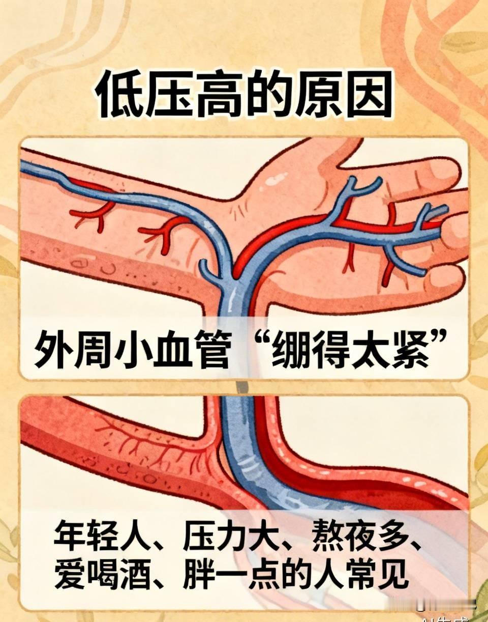 高血压里最气人的，不是高压高，而是低压高！高压降了，低压却纹丝不动，到底谁在作怪