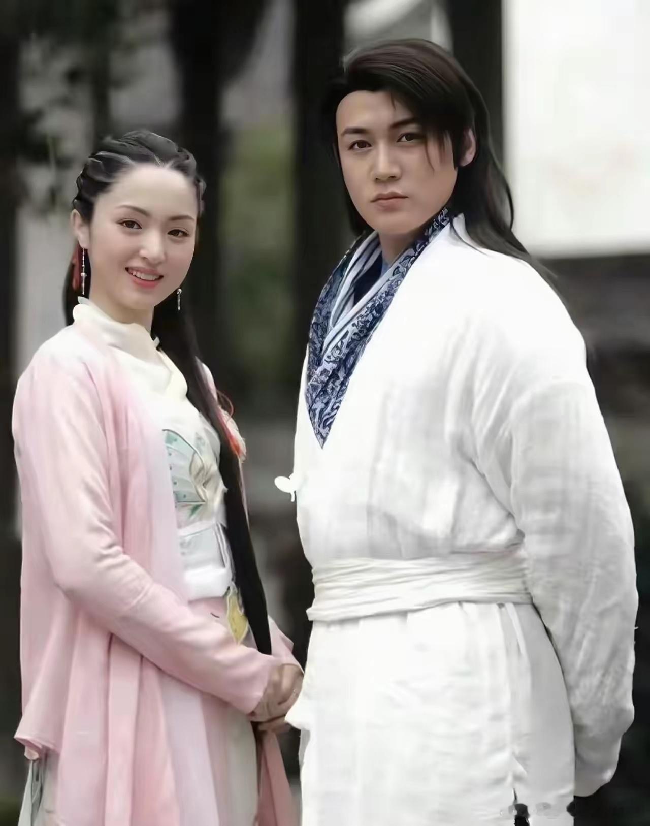 20年前的陆毅好帅，董璇好美，20多岁的样子​​​