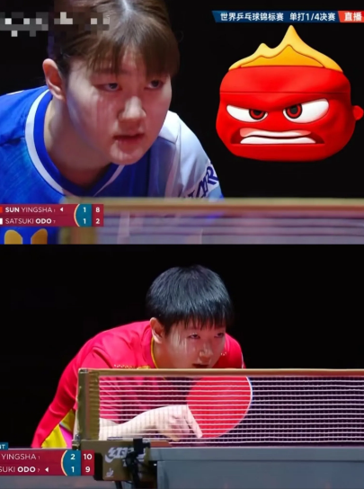 现在大藤沙月觉都要睡不着了她原以为孙颖莎只会打混双可万万没得到，这一次真的是