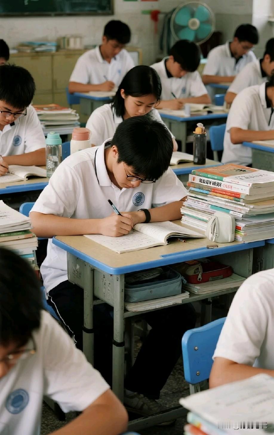 有家长说：现在的高中根本没必要学三年，其实两年就能把这些内容学完。在他看来，他孩