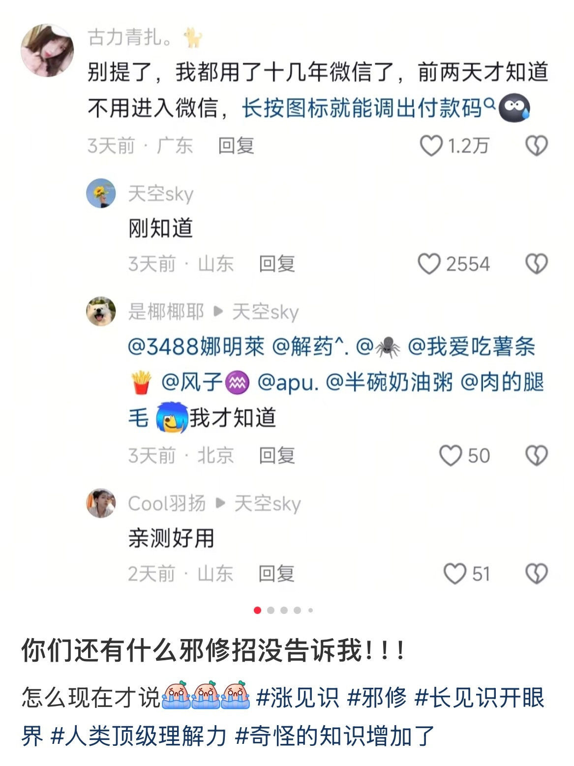你们还有什么邪修招没告诉我!!!​​​