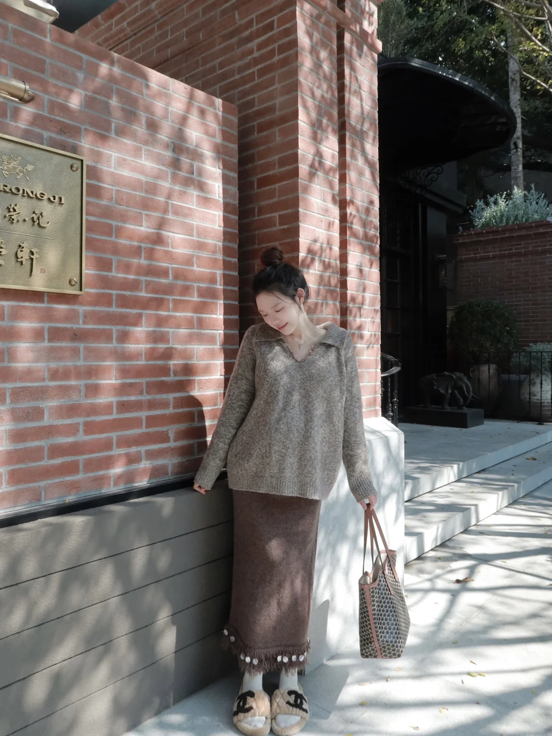 孕31周的大孕妇啦 我把肚肚藏得很好吧～