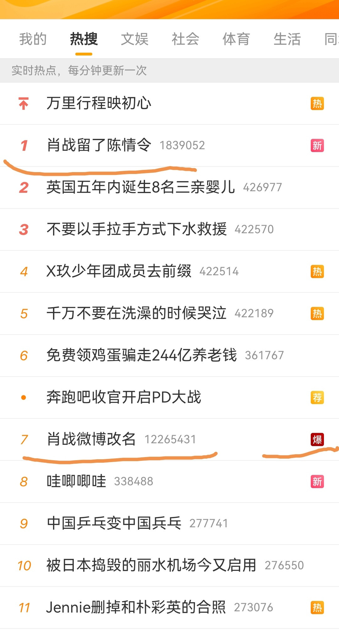 肖战微博改名真牛！！主榜和文娱榜同时爆！！这热度！！​​​