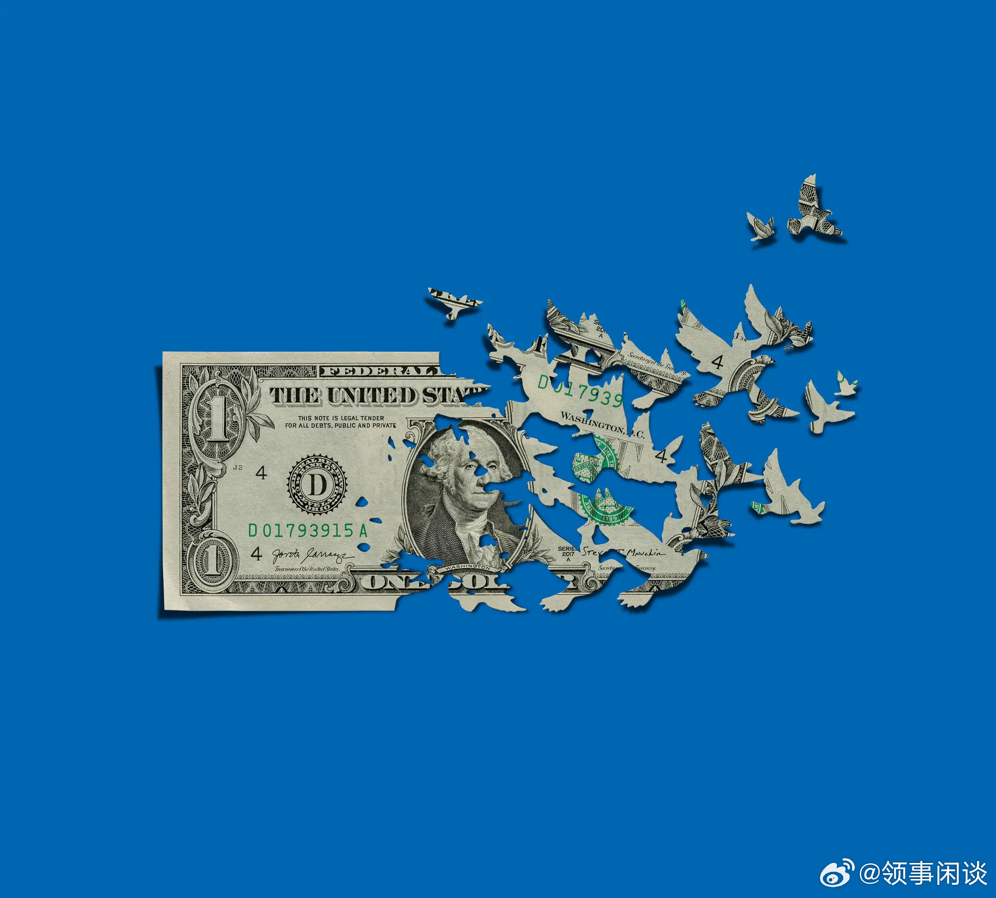 【世界经济对美国日益警惕】[随着特朗普政府不断增加债务并加倍实施制裁，美国在全球