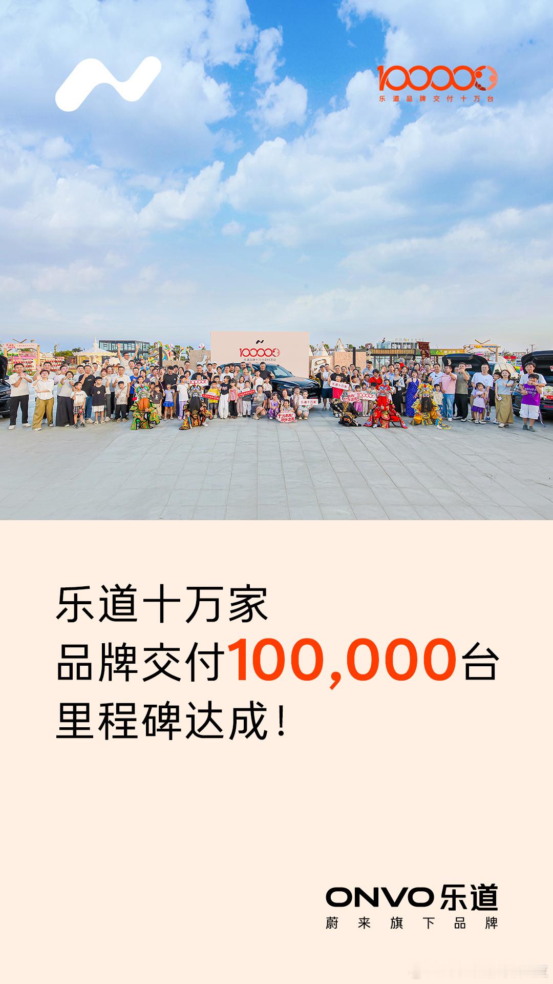 乐道十万台交付，昨天应该写的，昨天到家太迟了偷懒了，今天写了。图三图四是我刚刚拍