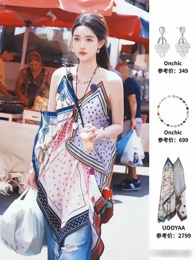 王玉雯太低调了，没有穿高奢，却把几百元的衣服穿出了时尚感​​​