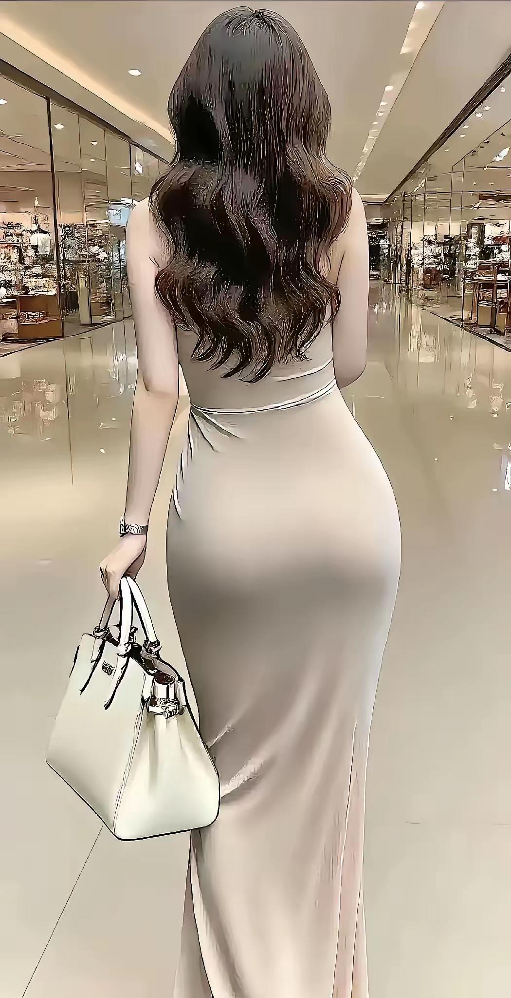 香女飘然入门，大厅空无一人；身后痴男无数，酷似聊斋招魂。似有香来香女子