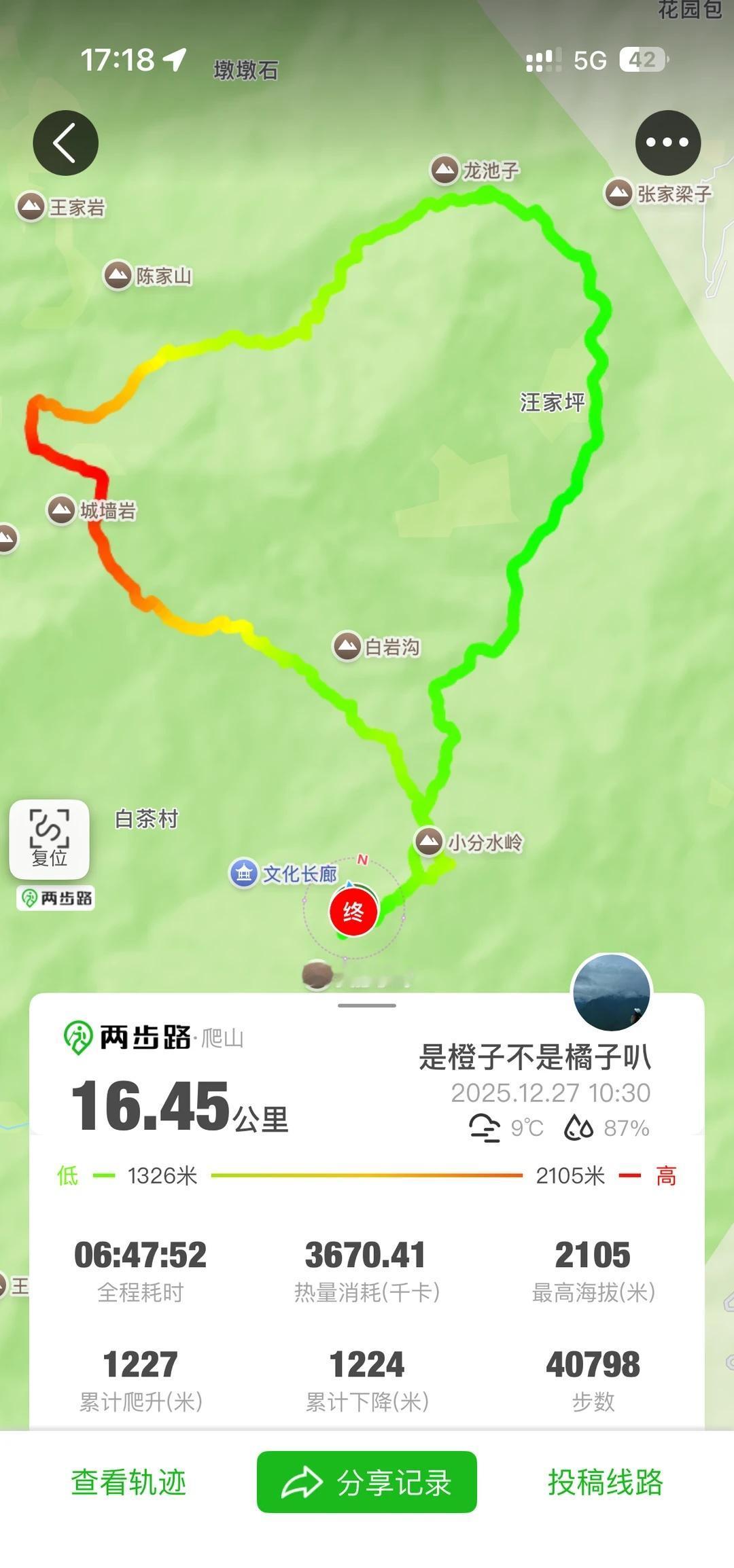 彭州仙女峰徒步｜16km森系治愈线太舒服了成都周边居然藏着这么友好的徒步路线～