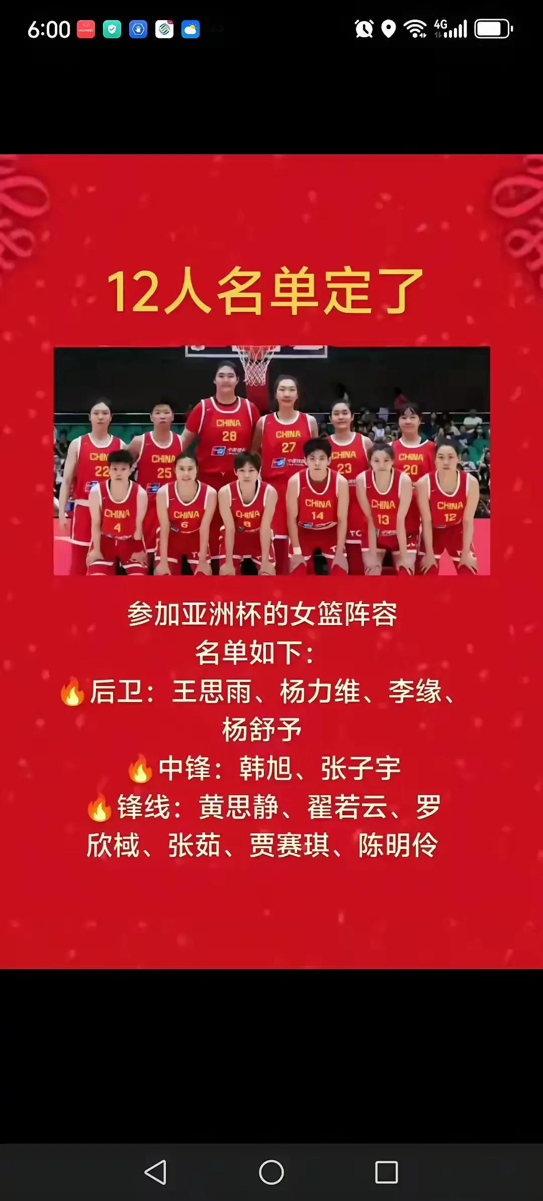 这是不是参加亚洲杯的大名单不得而知，但是感觉还比较靠谱，也许是热身赛的大名单吧，