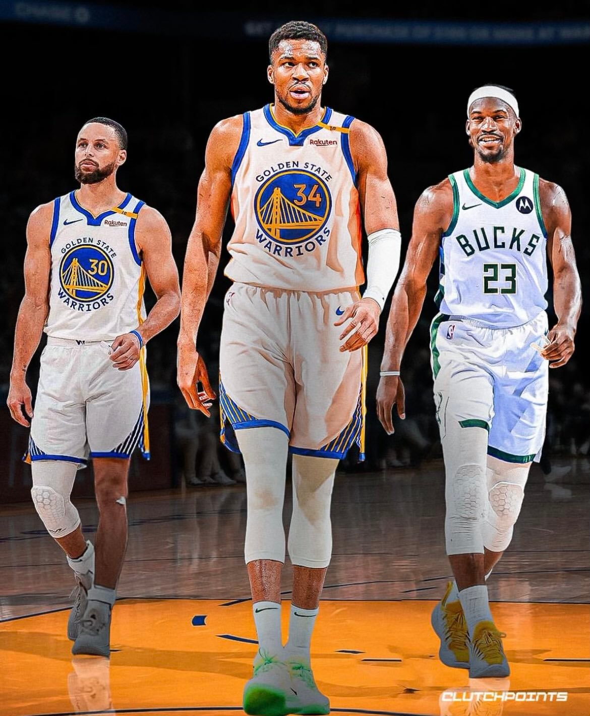 根据BleacherReport设想的交易方案，金州勇士队将得到：·扬尼斯