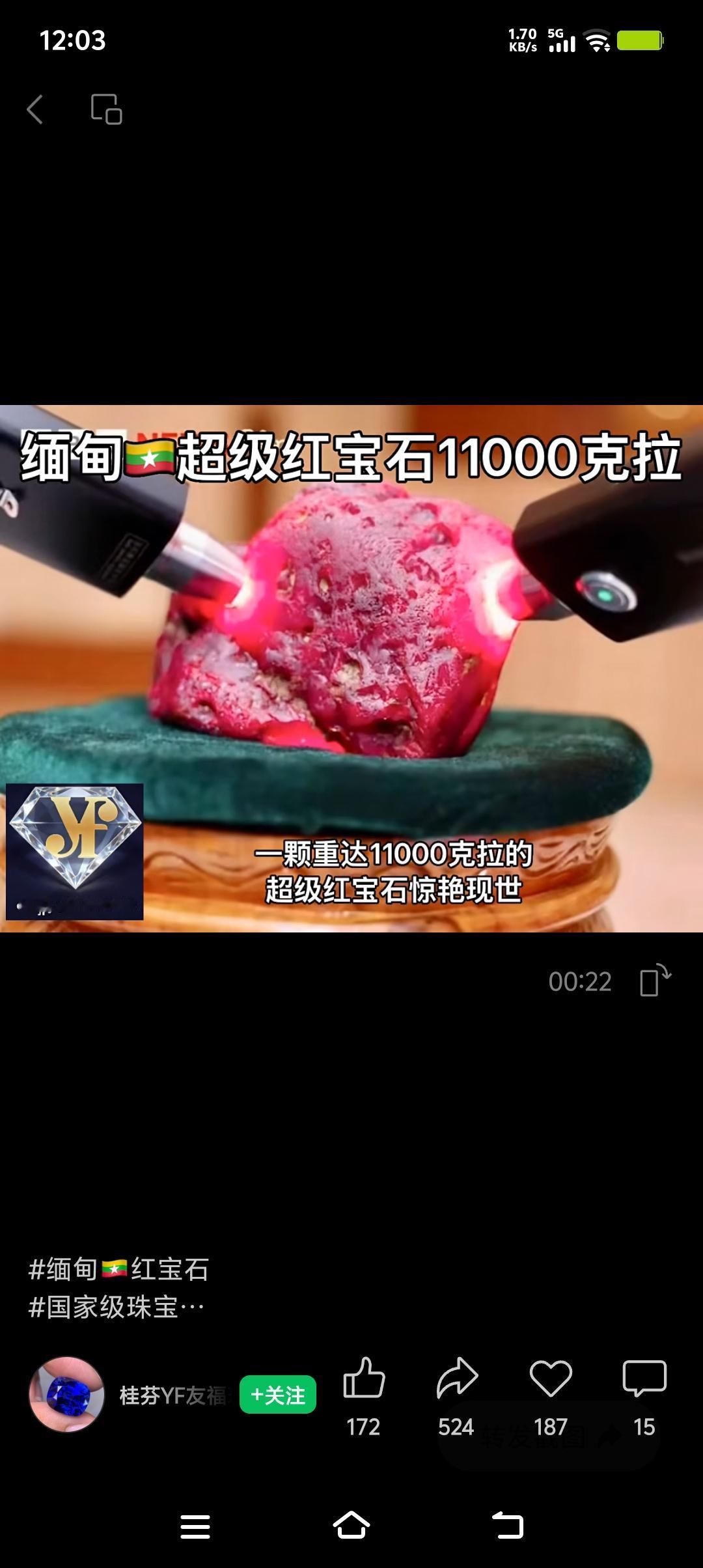 缅甸出土11000克拉巨型红宝石，这事儿太炸裂了！2026年4月在抹谷矿区发现，