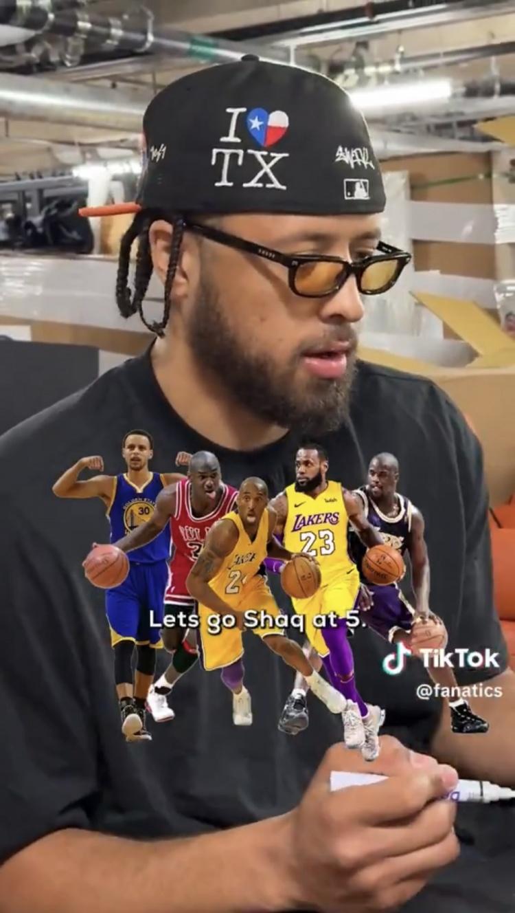 康宁汉姆评历史最佳首发5人组：“库里打1，乔丹打2，科比打3，詹姆斯打4，奥尼