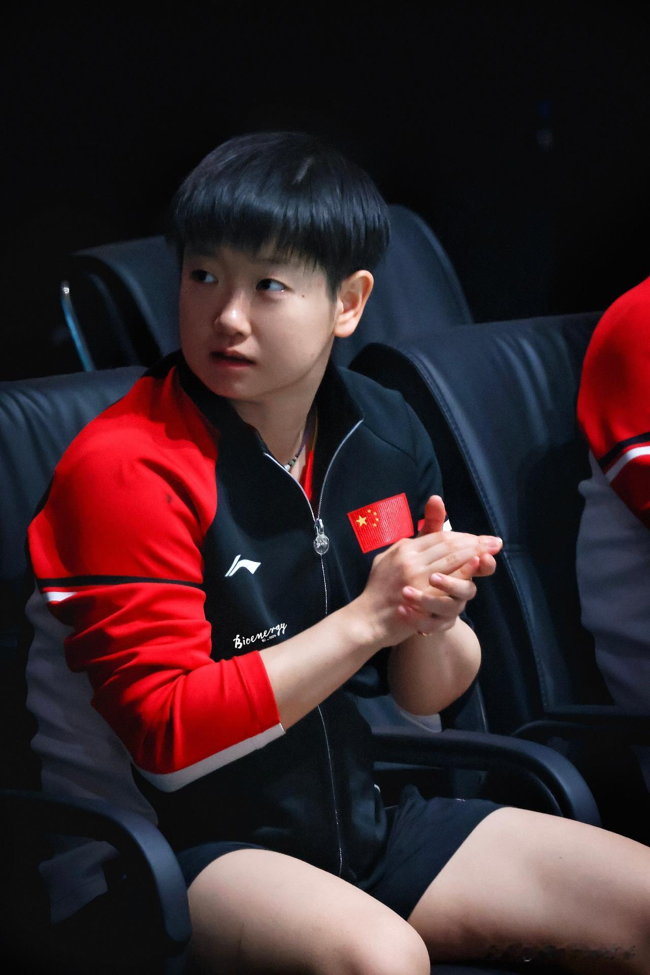 无关血缘，却愿为她泪洒千行❤️孙颖莎，是世上唯一一个与我无亲无故，却让我无