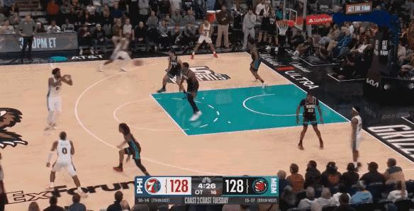 太装了结果作死！腰王莫兰特空篮不投等嘲讽？1.7秒后遭三分绝杀反成背景板！加时