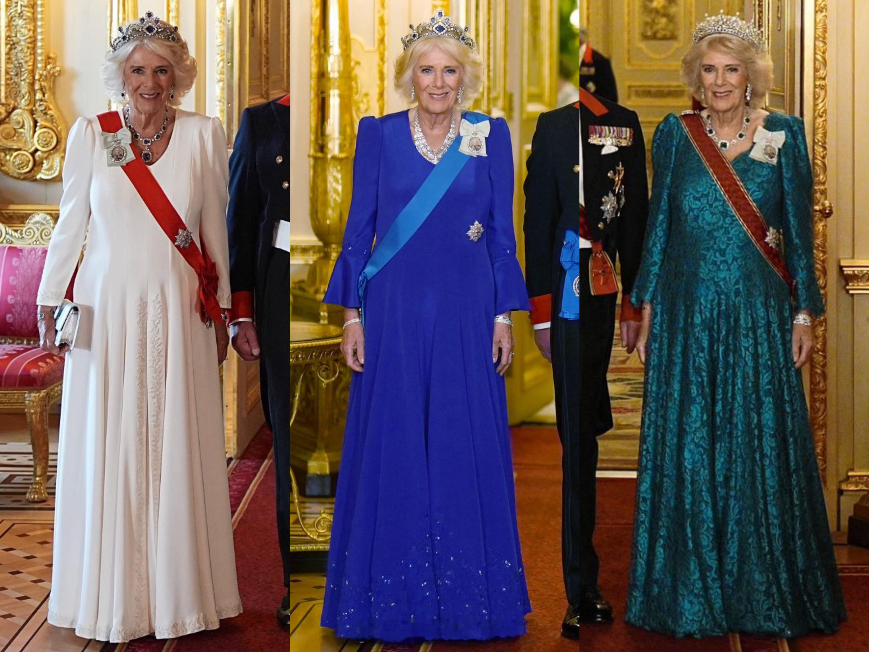 凯特王妃卡米拉王后、凯瑟琳王储妃、安妮长公主和格洛斯特公爵夫人比尔吉特202