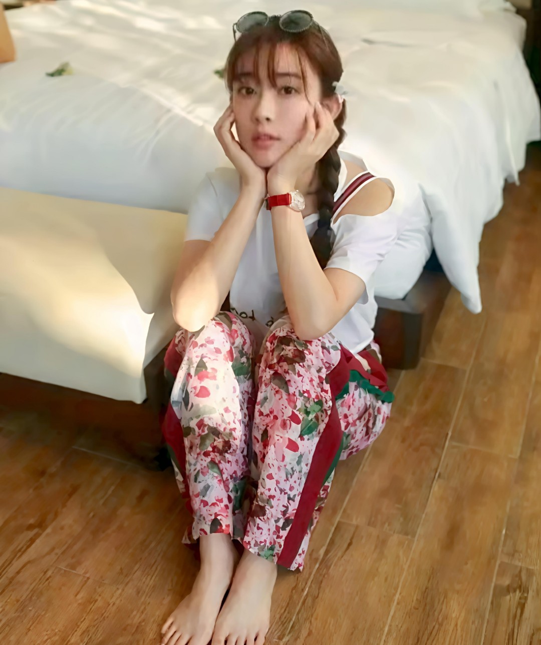 以前的孟子义，气质还没现在这么亮眼。