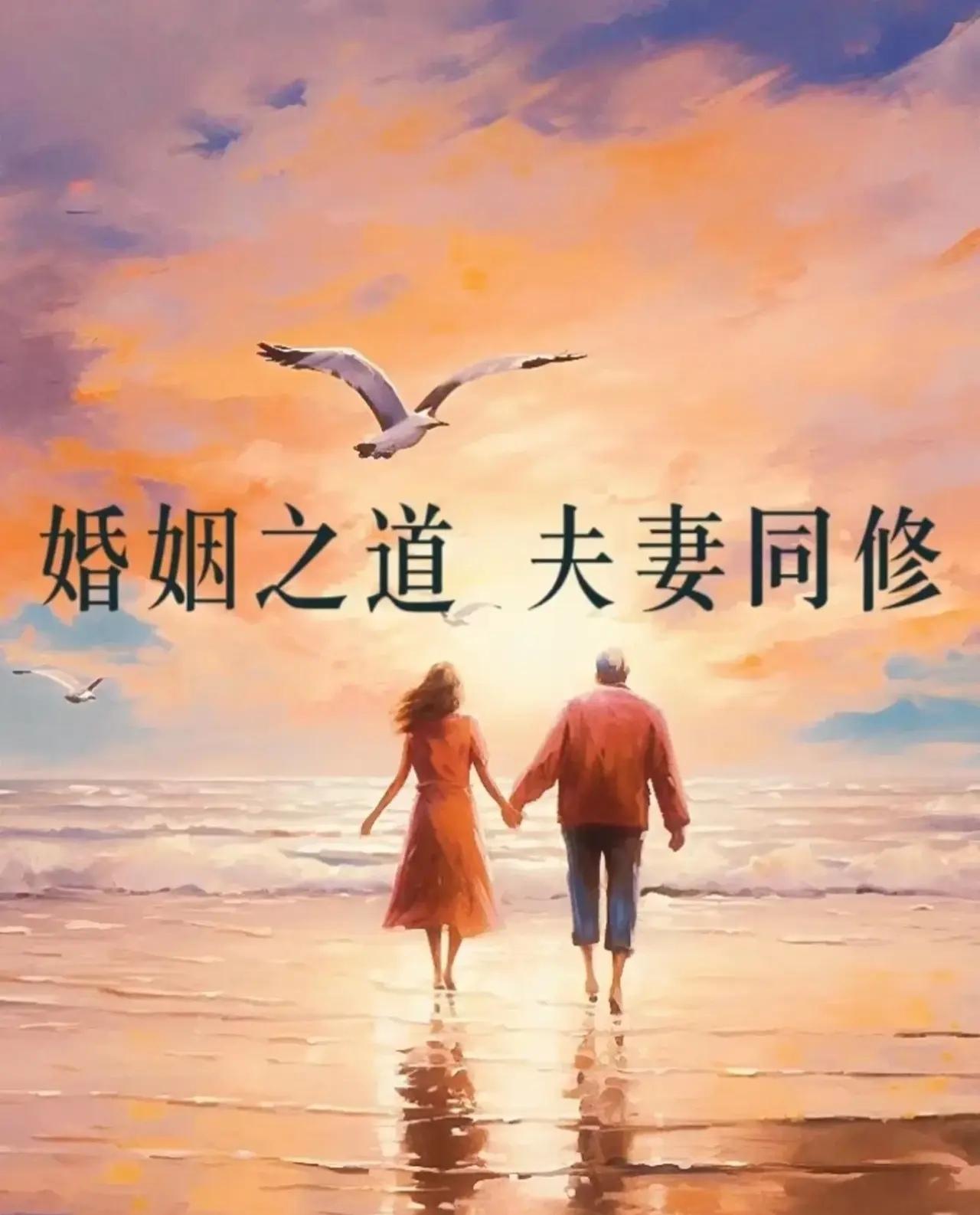 婚姻的最高境界：相伴相知，彼此成全有人说，婚姻是一场漫长的修行，是人生最深