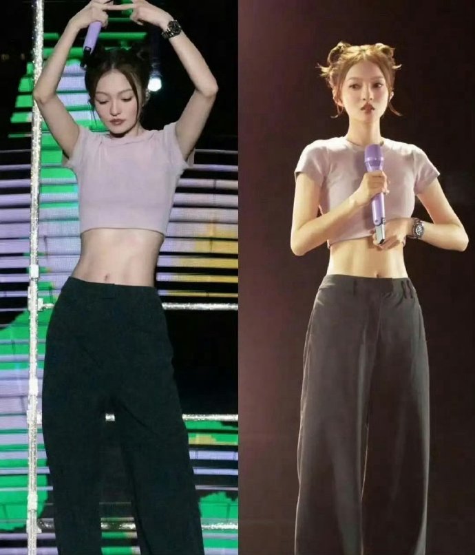 40岁的张韶涵这身材管理太自律了