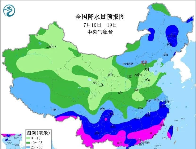 【中期天气预报】根据数值预报，预计未来10天：北方因为西风带上下游效应，冷空气活