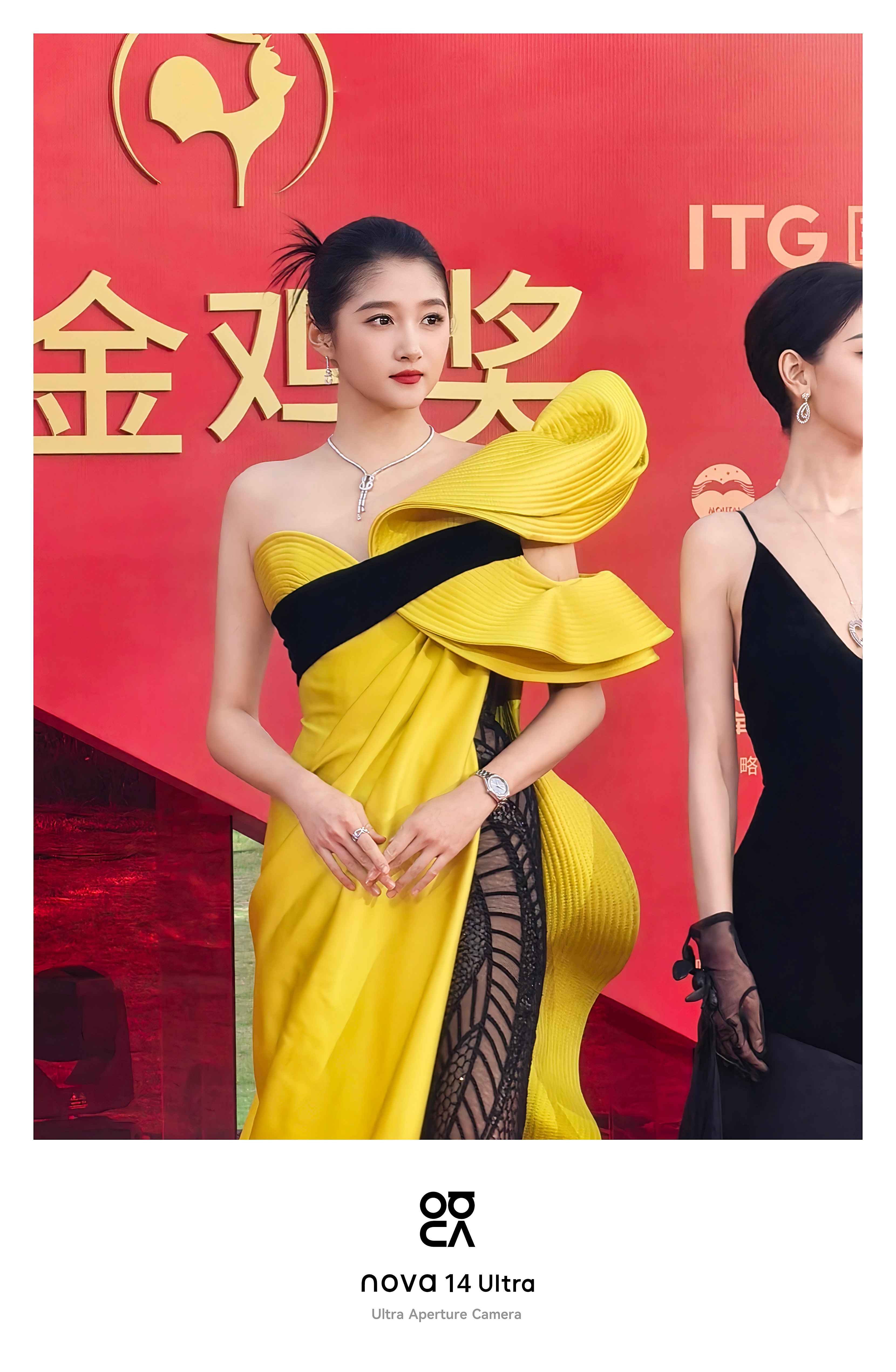 不愧是nova14啊！拍人像真有一套，在影像方面，前后都是5000万超清影像，