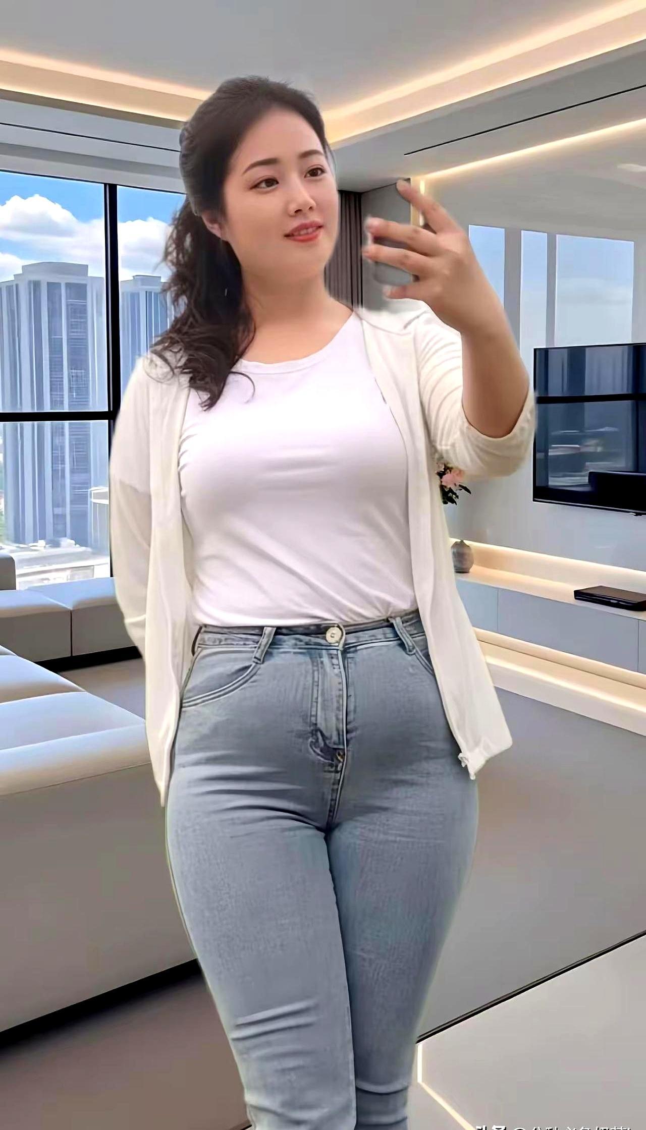 胖点怎么了？白T牛仔裤一穿，照样能把镜子里的自己看顺眼。那些广告还在喊“瘦