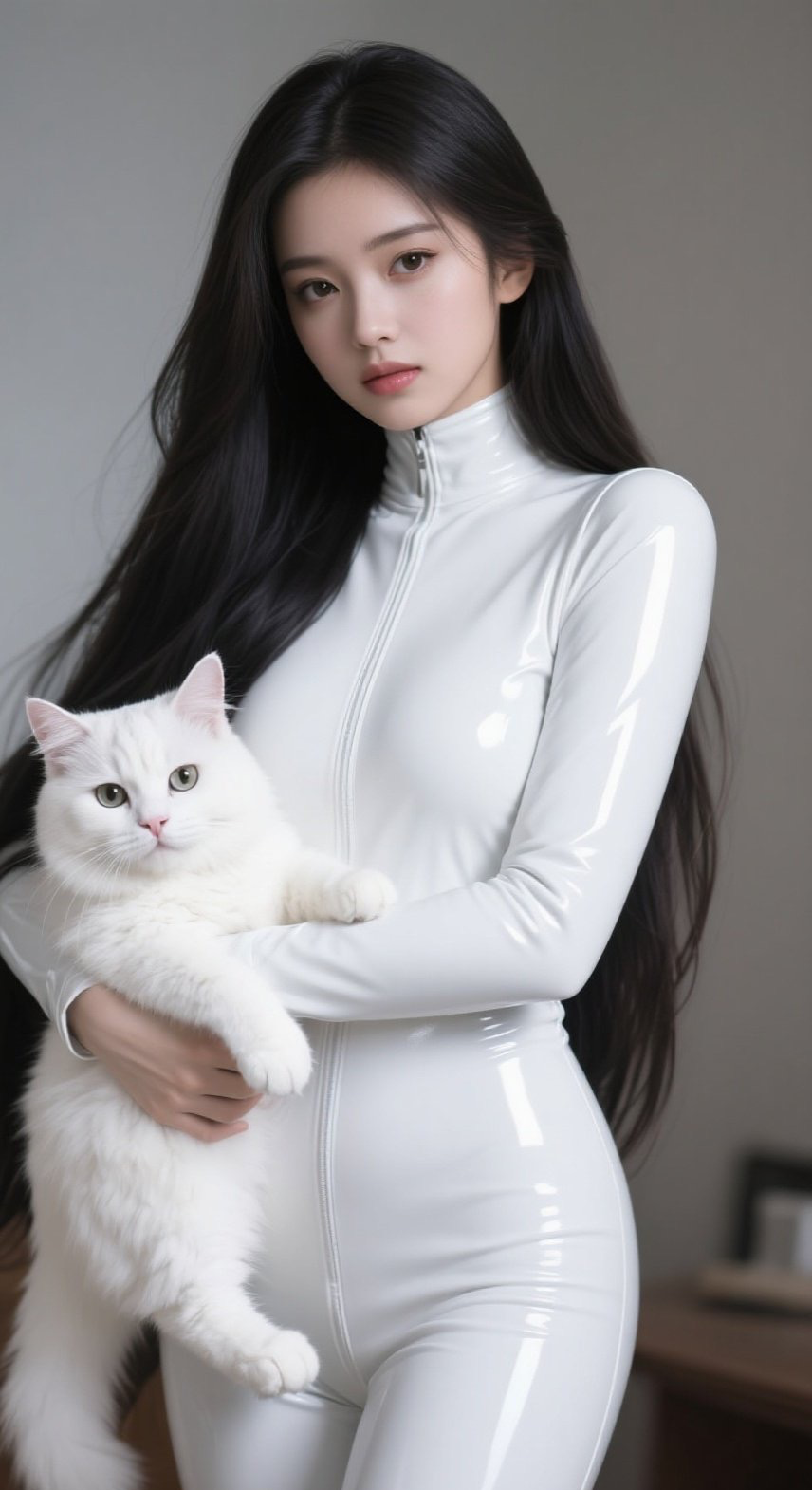 俏丽女郎武装上阵，猫咪撒娇萌化全场