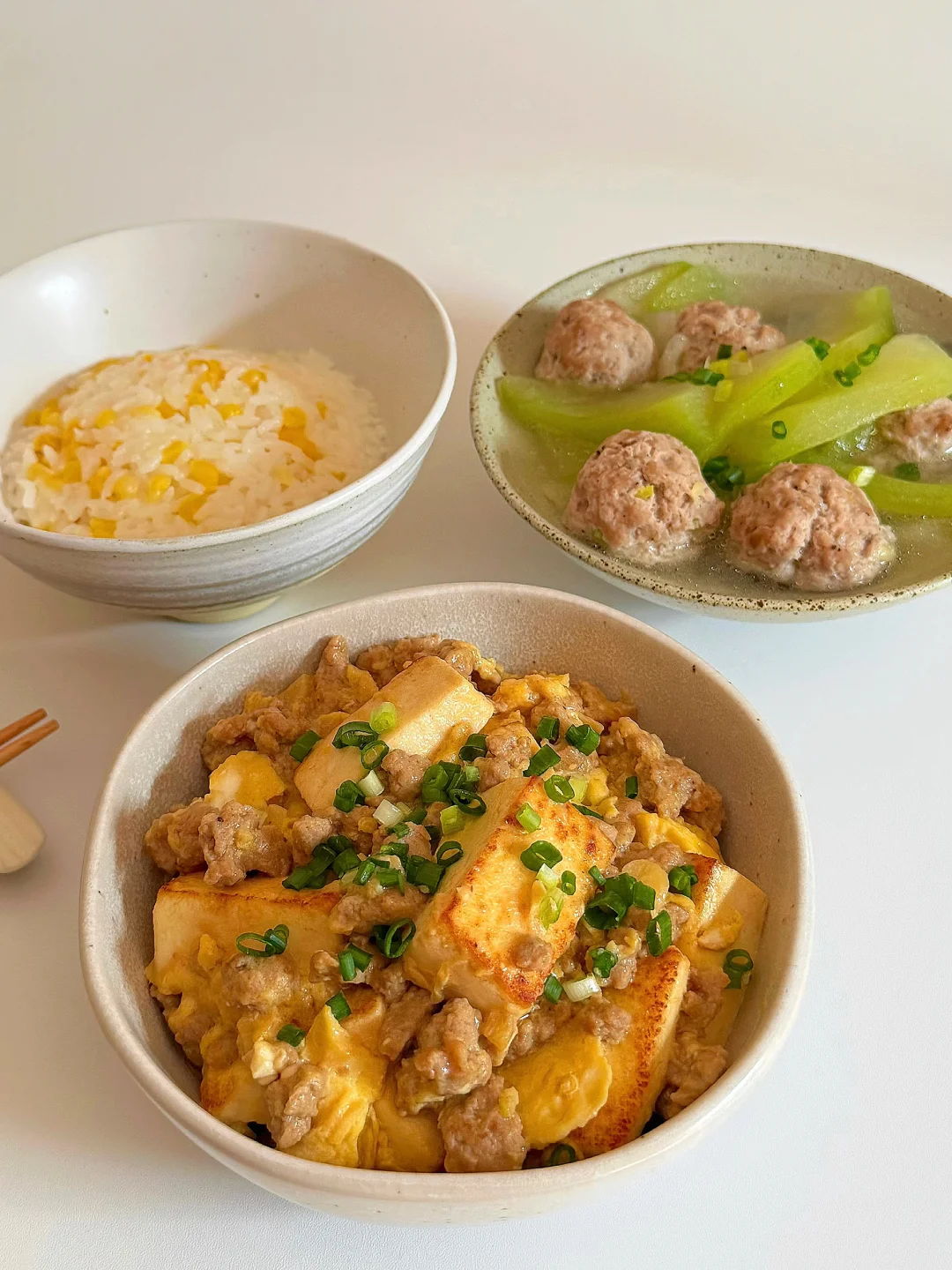 好喜欢这样干净清淡的饭菜