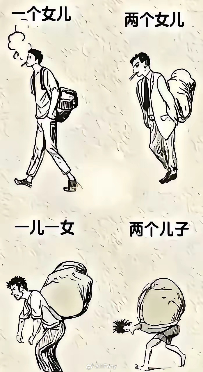 生活就是这么魔幻，还是生女儿的舒坦！