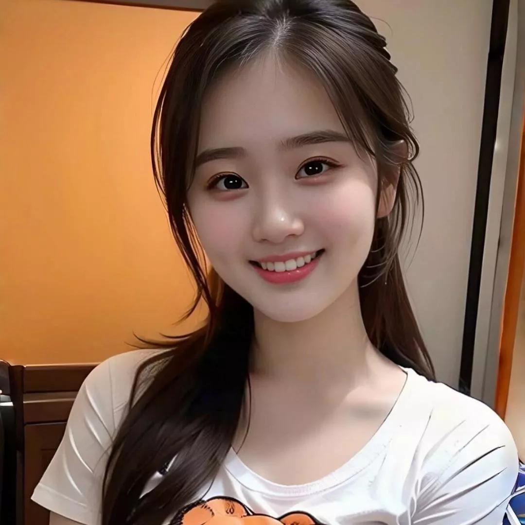 元气少女笑靥如花，元气满满的一天！少女感微笑女孩少女的笑容阳光少女照自然元