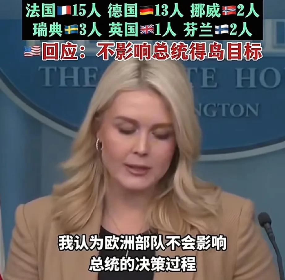 欧洲派出的军队正式登陆格陵兰，结果就遭到了来自美俄的“双重嘲笑”，毕竟这支由7国