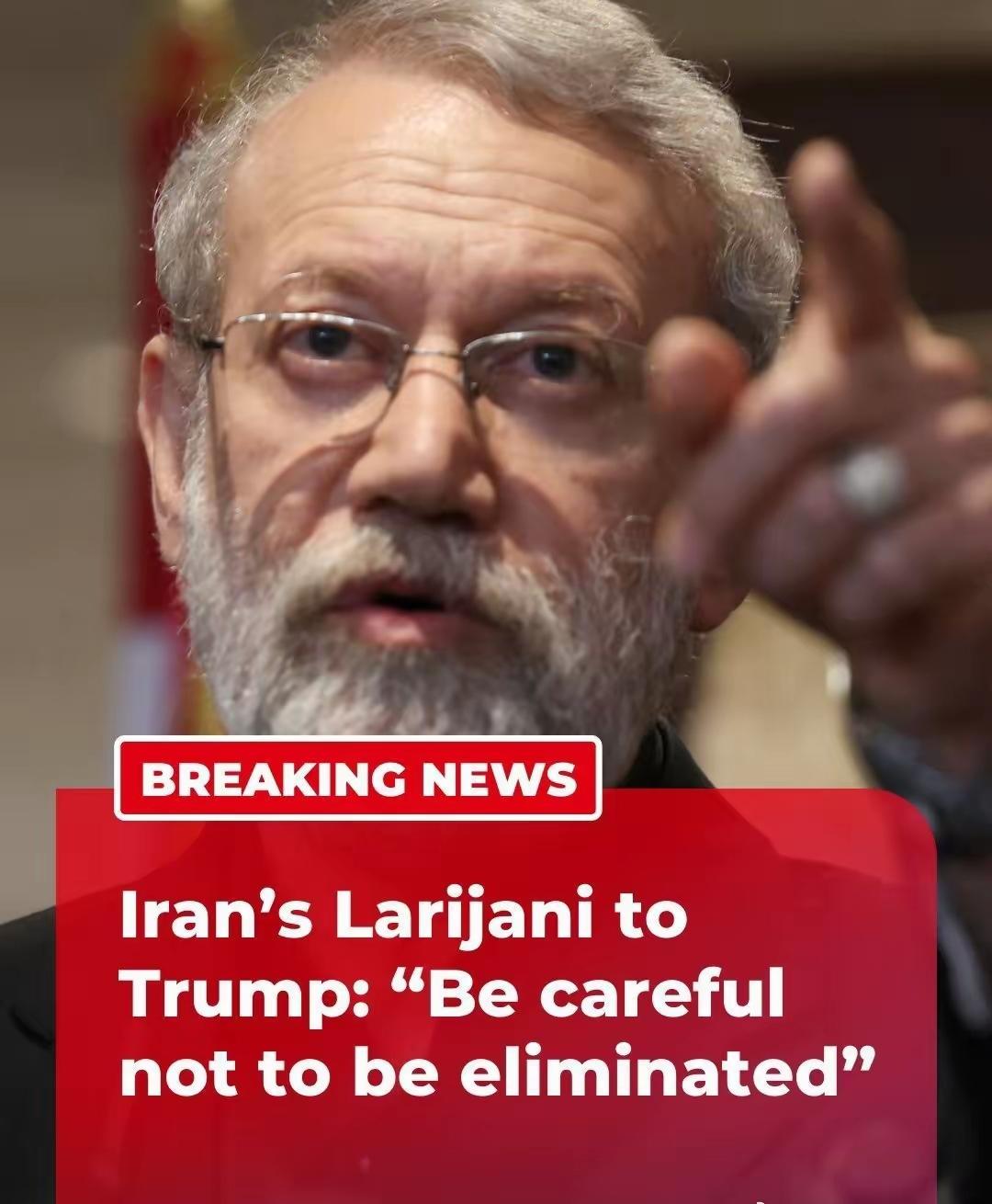 特朗普不但清除了老哈梅内伊，还威胁小哈梅内伊，让小哈梅内伊准备好跟老哈梅内伊见面