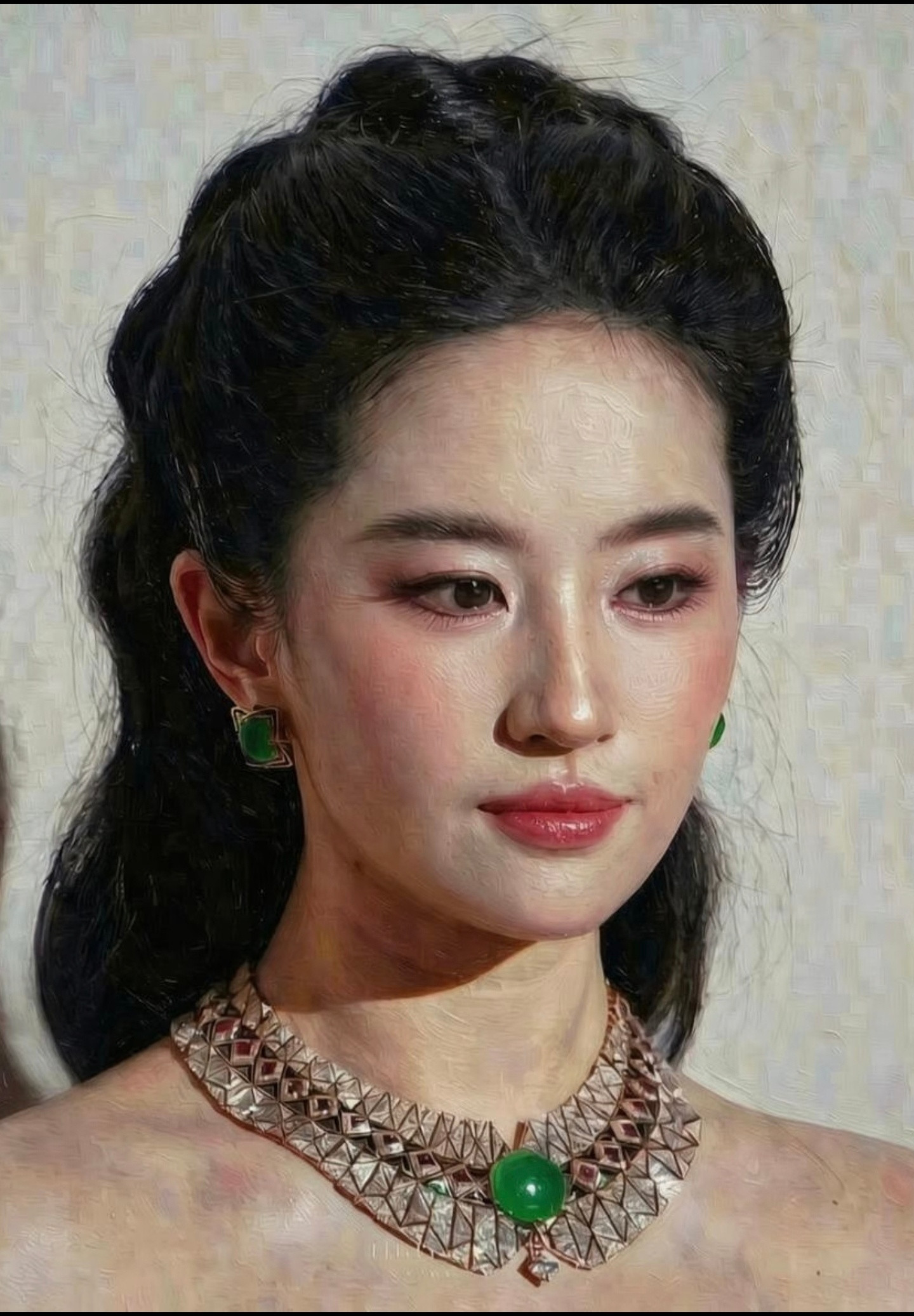 刘亦菲掉代言刘亦菲一下子掉了四个代言女明星小🍠的热度，刘亦菲热度竟然还行。[