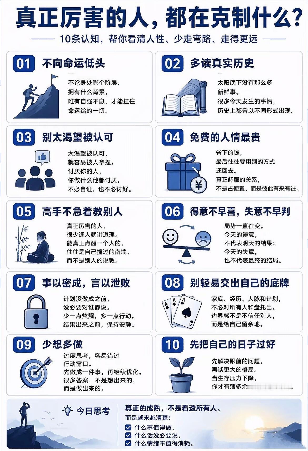 真正厉害的人，都在克制什么？​