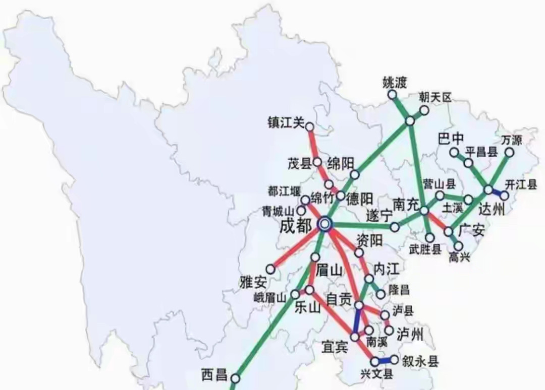 川南抱团、川北分散，四川区域融合要靠交通破局