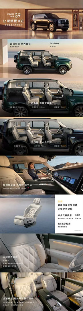 我算是看明白了，这就是越野版的问界M9#享界g9发布会#​