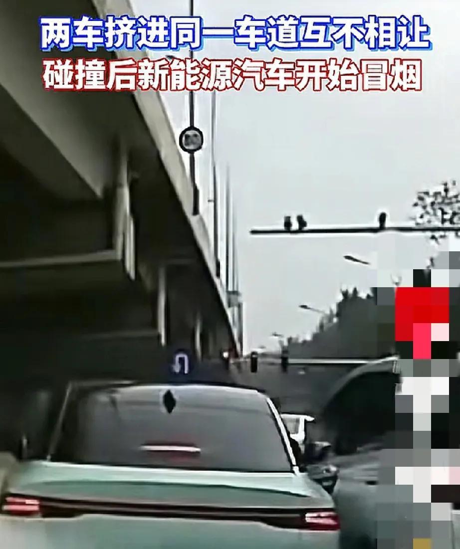 还是选择油车吧，新能源汽车实在是太过危险且脆弱了。近日，在杭州的某条道路上，一些