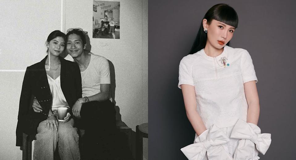 对于魏如萱承认恋情，网红若盈透过经纪公司回应：「感谢大家关心，若盈和Ian目
