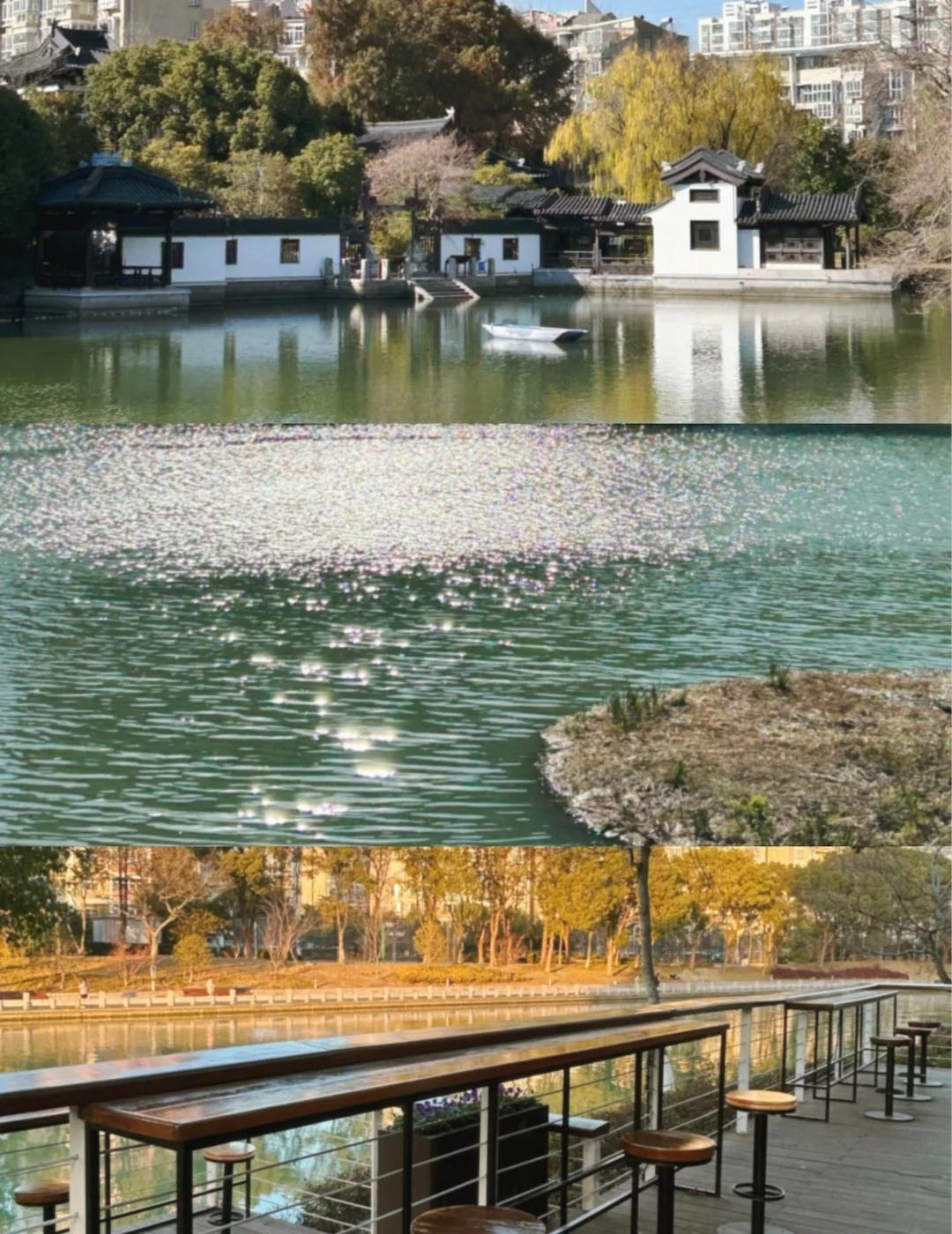 无锡梁溪河十里画廊｜超治愈的星河璀璨🌿无锡梁溪河十里画廊，无锡的“母亲河”