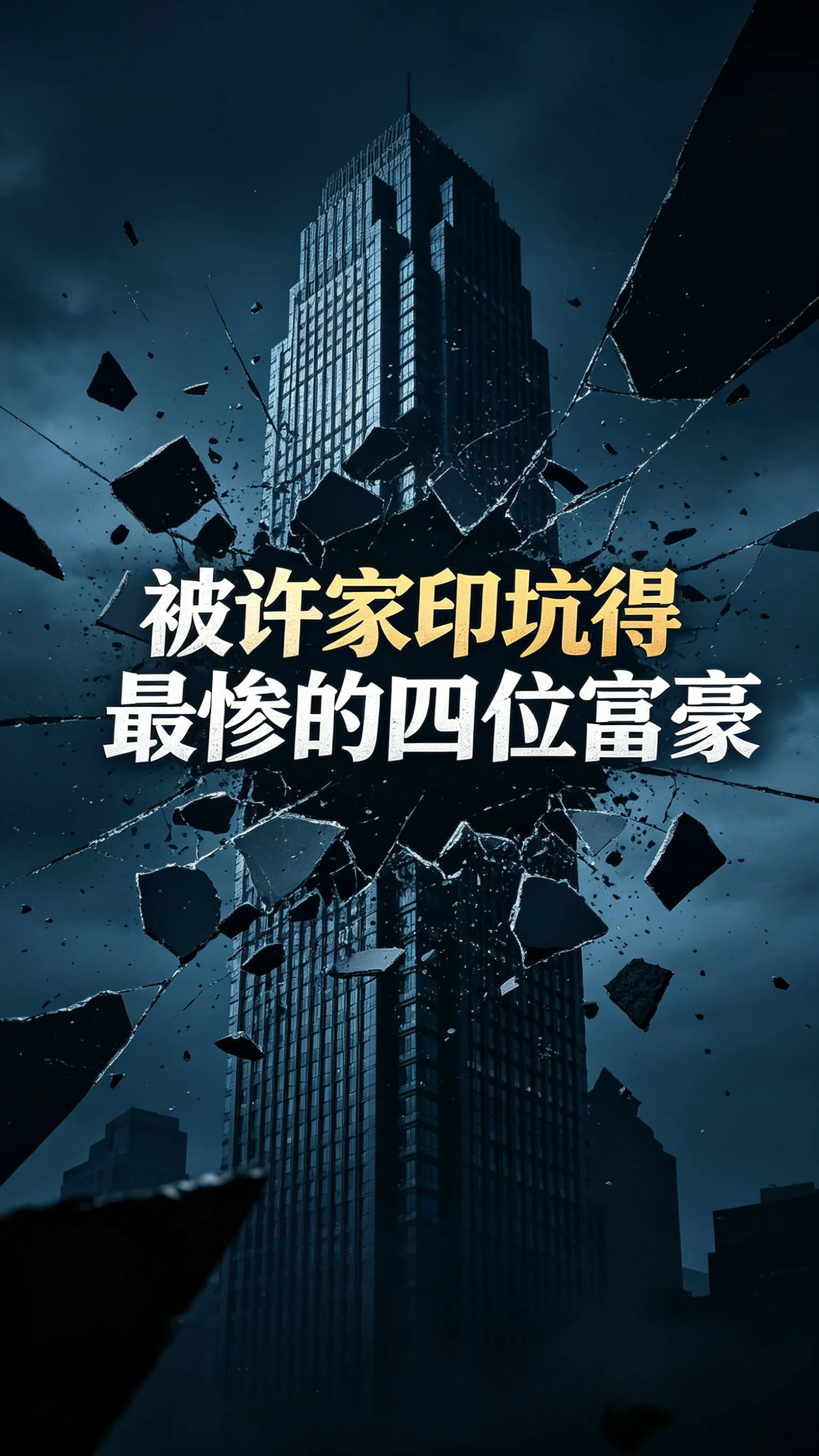 被许家印坑得最惨的四位富豪，曾经称兄道弟，如今一地鸡毛随着许家印一审被判无期，恒大这场巨大的债务风暴