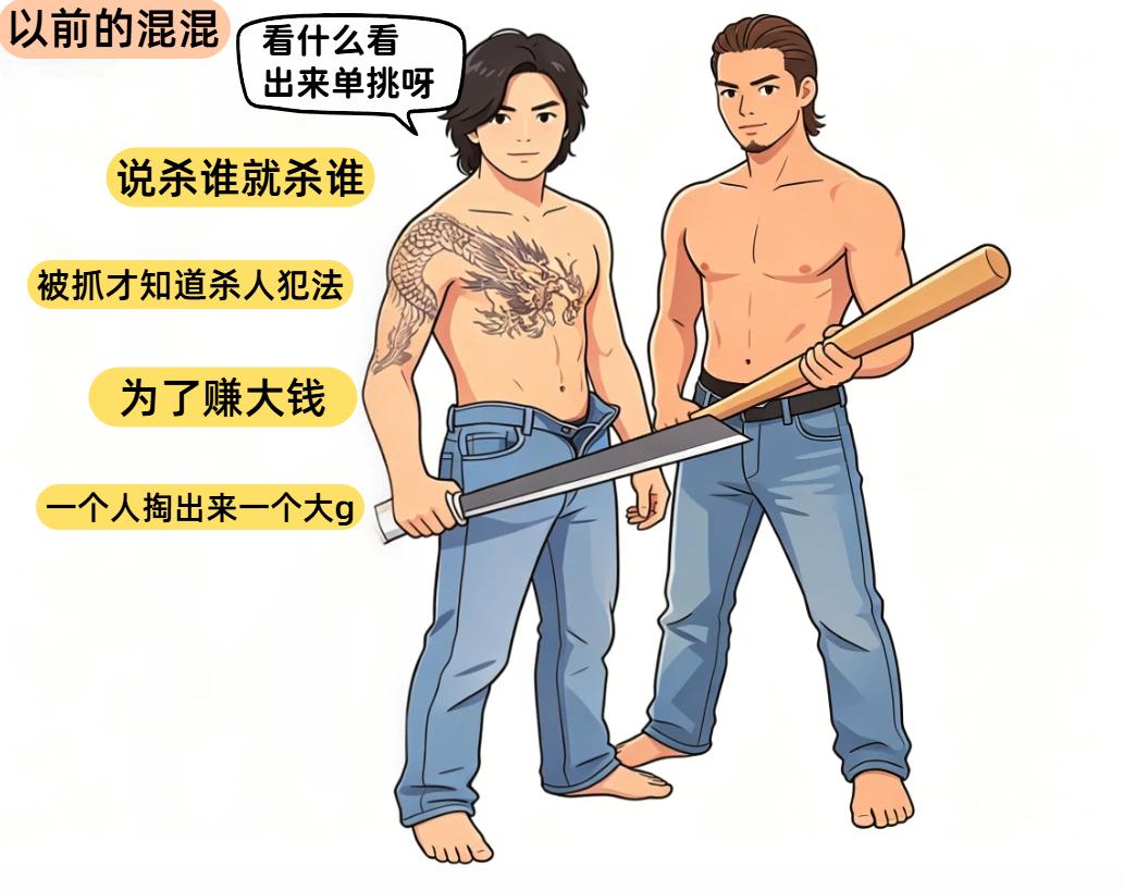 你认为混的人VS实际上混的