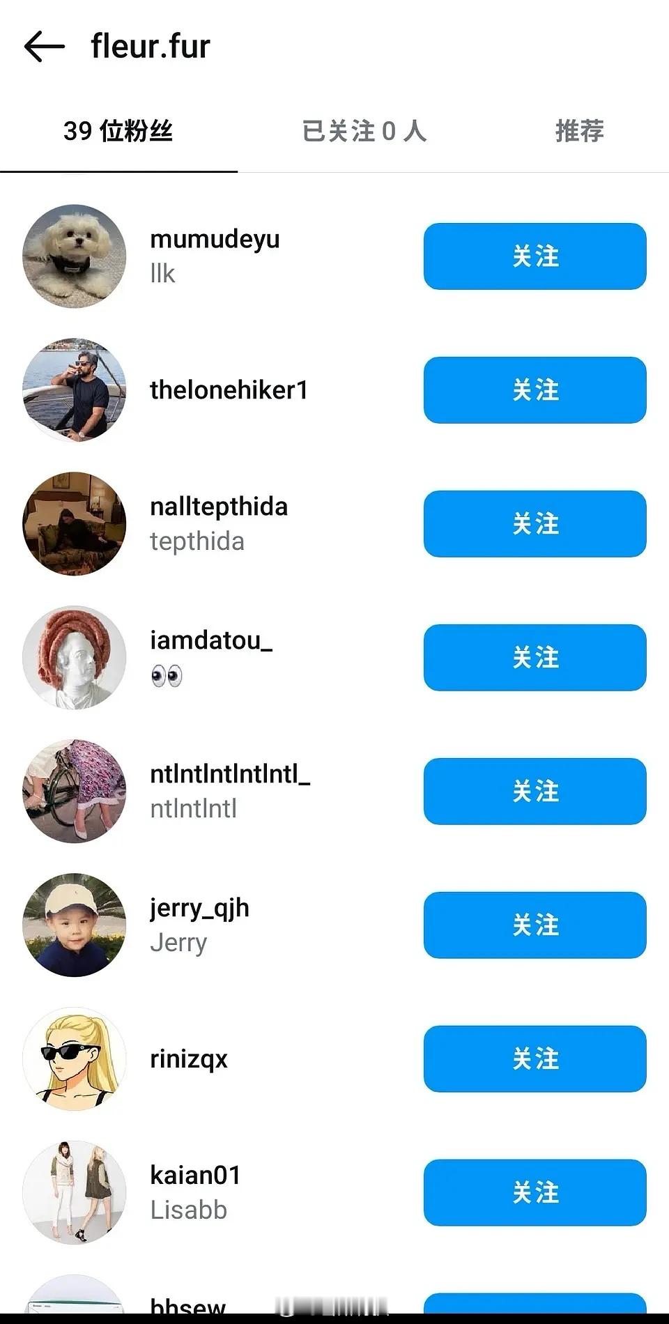 王一博綦美合新🍉！美合店铺fleurfur的ins账号！粉丝有綦家合的私密账