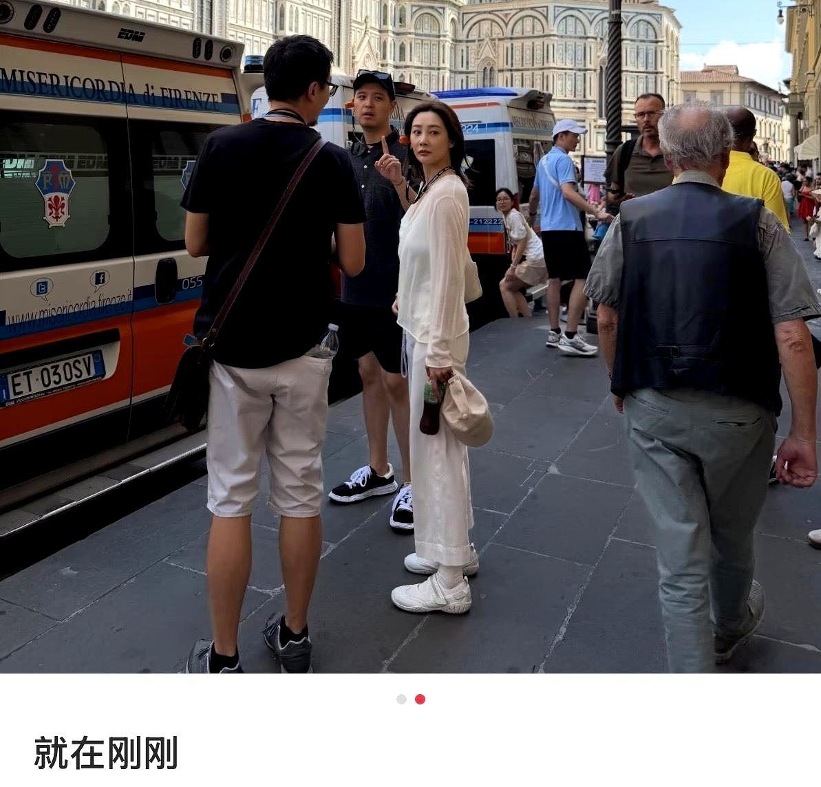 罗马之行邂逅马頔李纯！素颜清新很接地气，手持3元饮用水，婚后低调甜蜜超吸睛